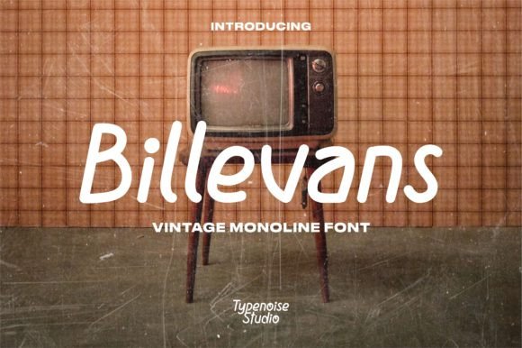 Billevans: A Timeless Script Font for Editorial Warmth