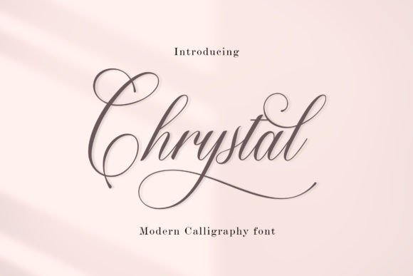 Chrystal Font: The Modern Script That Elevates Your Brand Voice
