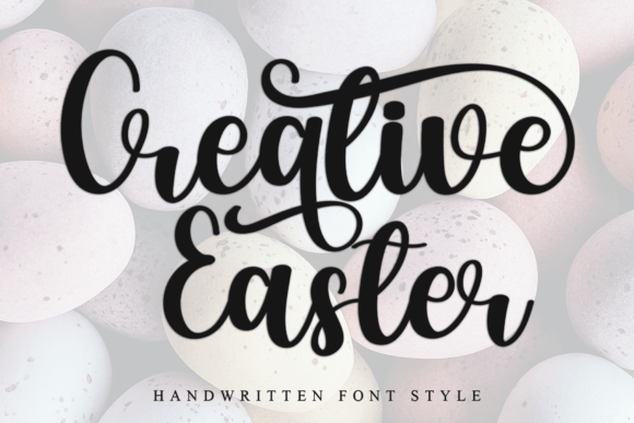 Creative Easter: A Script Font That Adds Charm to Every Project