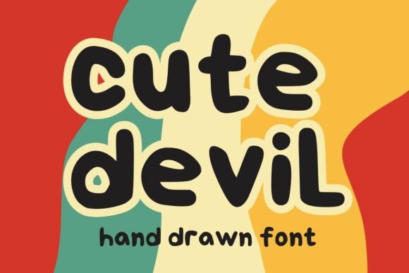 Cute Devil: A Friendly Display Font for Digital Branding