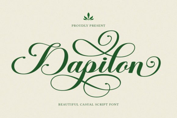 Dapilon: A Modern Calligraphy Font That Delivers Campaign Clarity