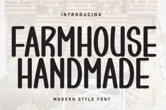 Farmhouse Handmade: A Warm, Readable Handwritten Font for Crafters