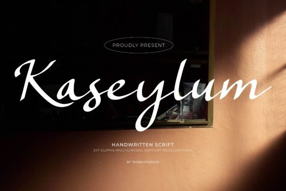 Kaseylum Script Font: A Luxury Typeface for Digital Branding