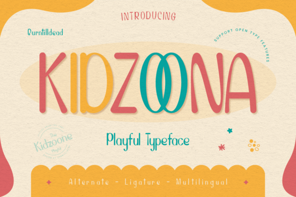 Kidzoona: A Font That Adds Personality to Your Brand