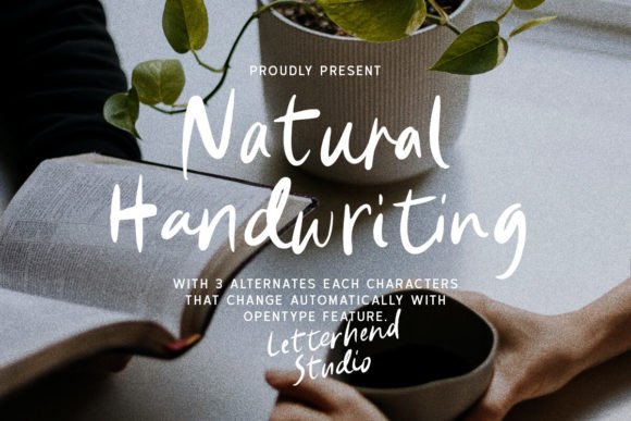 Natural Handwriting: A Warm, Authentic Script Font for Digital Brands