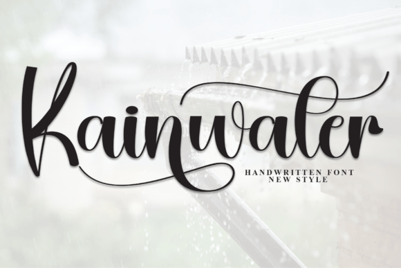Rainwater Script Font for Scroll-Stopping Brand Content
