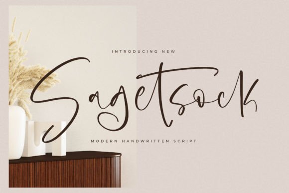 Sagetsock: A Script Font That Earns Its Space