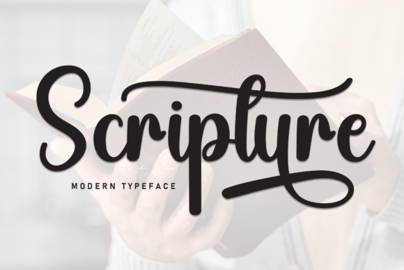 Scripture: A Warm, Handwritten Font for Real Business Branding