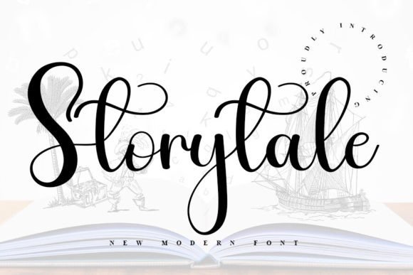 Storytale: A Handwritten Font That Feels Like a Signature